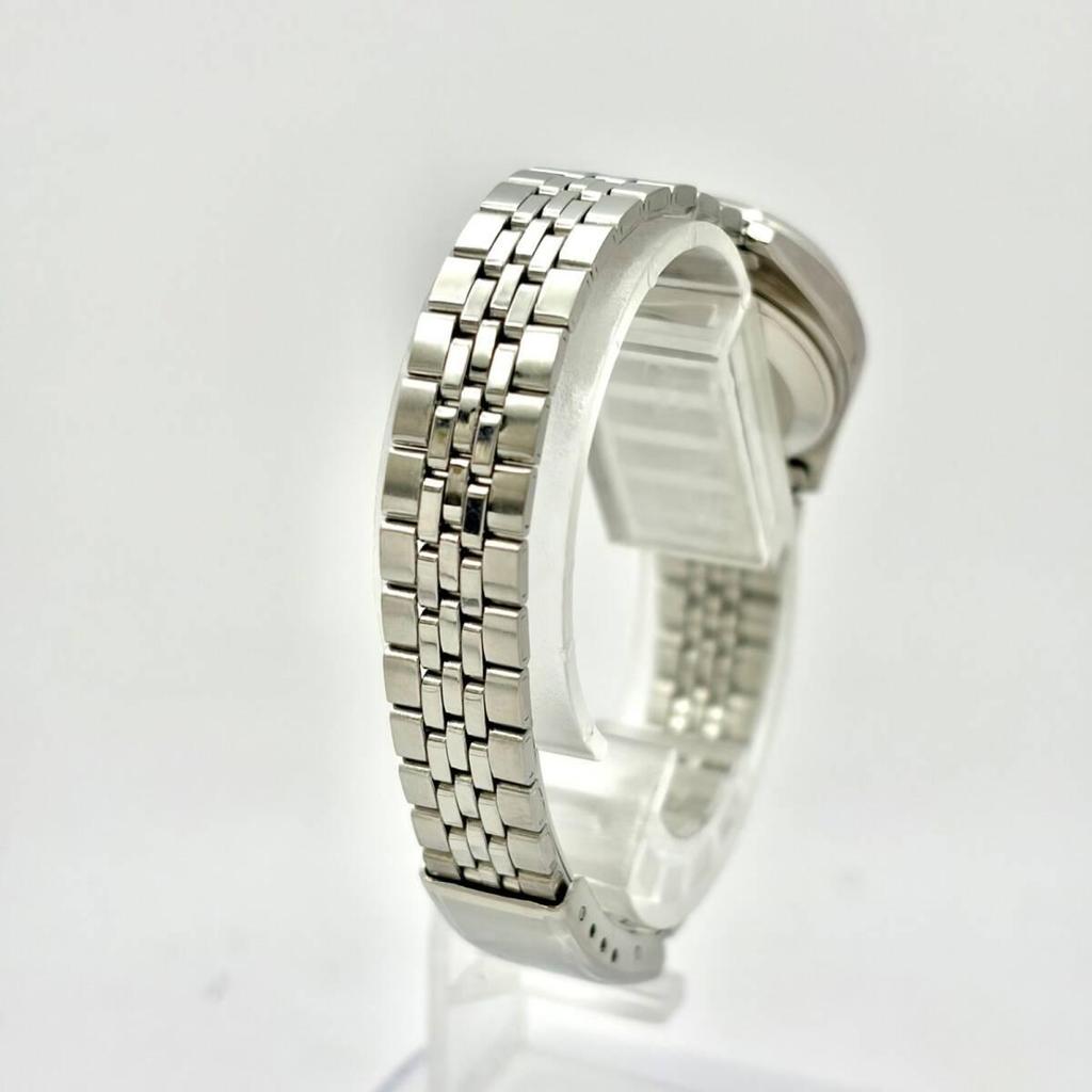 [New battery] SEIKO Seiko ladies watch silver day date 4303-0020 750864