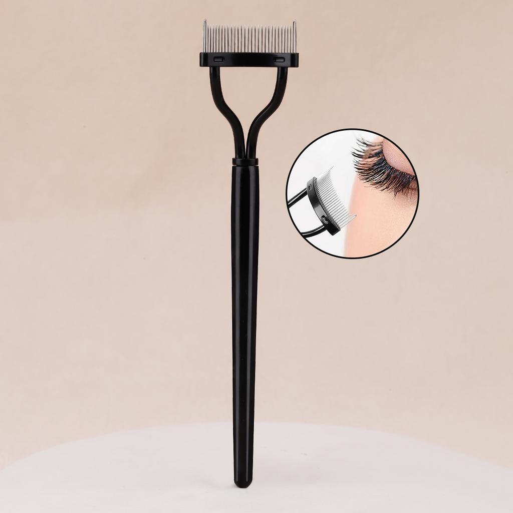 1/3 pcsPortable Eyelash Brush Comb  Eye Lash Stainless Steel Eyelash Combing Tools Eyelash Curler Makeup Lash Separator