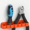 Heavy-Duty Metal Wall Mount Tool Rack Versatile Metal Tool Holder  For Workshop