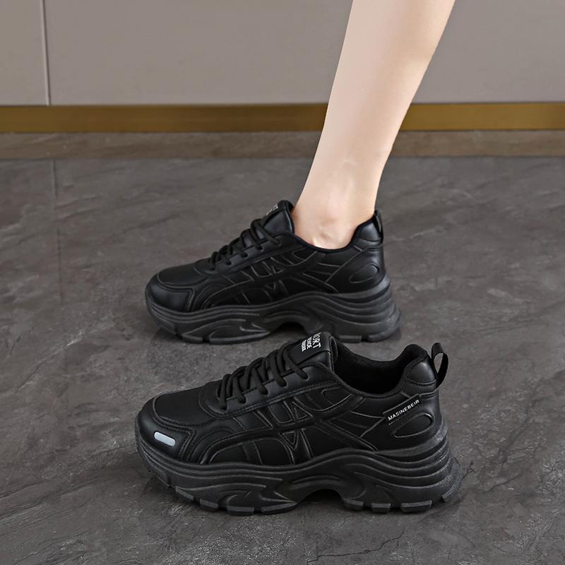 Dad shoes spring and summer new thick-soled small-size student sneakers