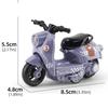 Diecast Zinc Zinc Alloy Motorcycle Model Miniature Motorcycle Pull Back Toy  Home Decoration