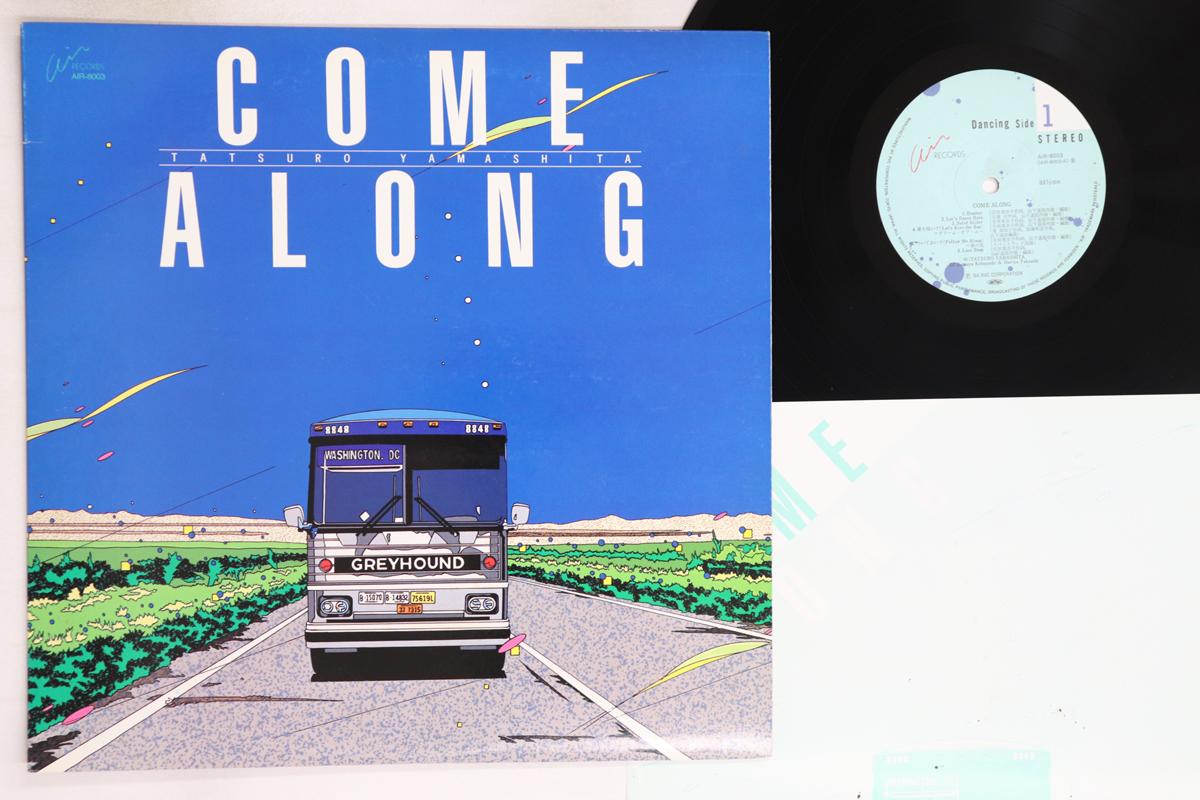 

LP Record TATSURO YAMASHITA - Come Along AIR8003 AIR 1984 Japan Japanese Pop/Rock Used