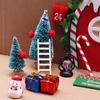 Wooden Christmas Gnomes Set with Detachable Miniature Scene Models Safe Child Friendly Holiday Decorations 1Box