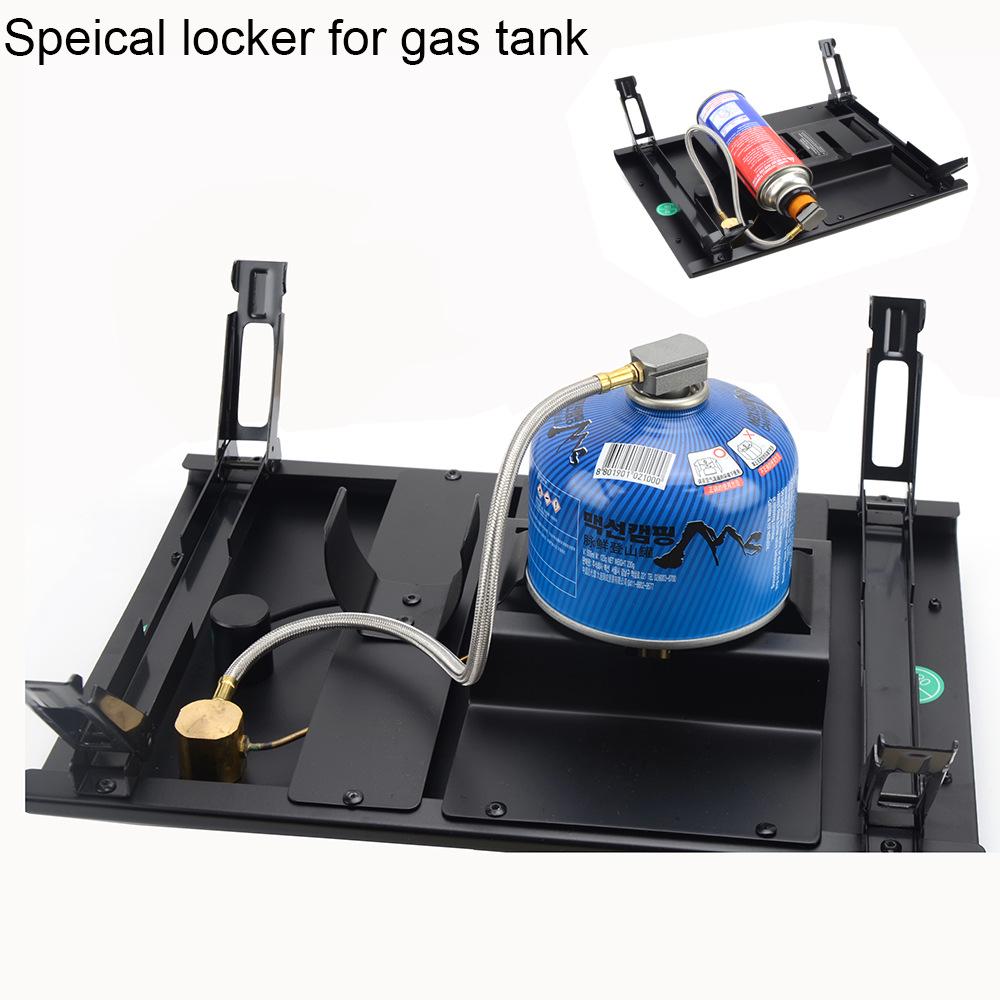 Portable High-Fire Folding Gas Stove for Camping and Picnics
