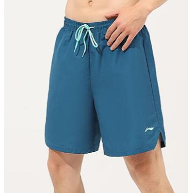 Li Ning Swimming Shorts Men's Blue Green LNKW030-1