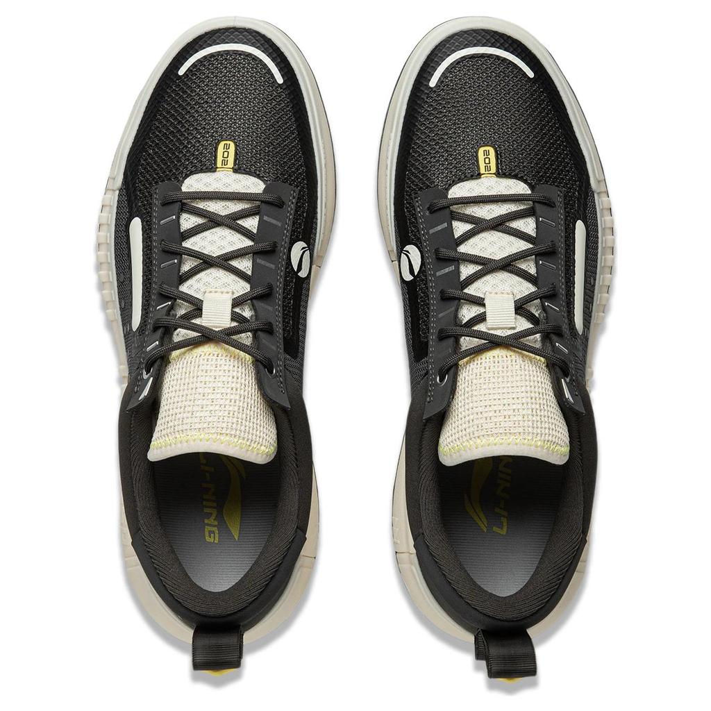 Li Ning Rsr 202 Shock Absorption Non-Slip Wear-Resistant Breathable Support Rebound Low-Top Basketball Shoes Men sneaker Dark-Gray ABCU045-2