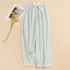 Women's Casual Fashion Sleep Pants Striped Loungewear Pants Wearable As Outerwear High-Waisted Pants