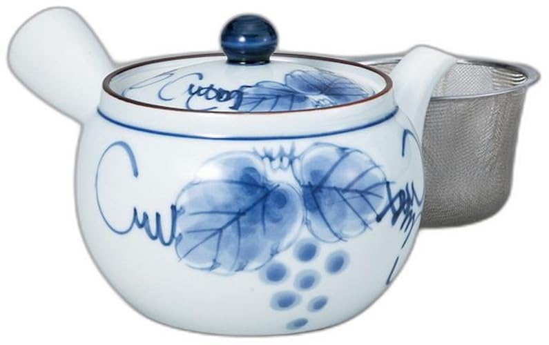 

Антикварный чайник «Виноград» x 11 x 9 см Чайник Setomonohonpo (ИЛИ) [11 430 куб.см]