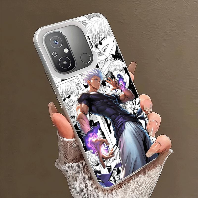 

Anime Gojo Satoru JUJUSU Soft Phone Case for Xiaomi Redmi 15C 15 14C 13C 12C Poco X5 X6 X7 Pro X3 F8 F7 Ultra M8 13 12 Cover Bac Xiaomi Poco X7