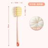 Double-sided Sponge Bath Brush Long Handle Soft Hair Back Body Shower Brushes Exfoliator Skin Massager Cleaning Brush