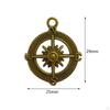 50 Pieces Charms for DIY Jewelry Projects, Alloy Accessories Hairpins