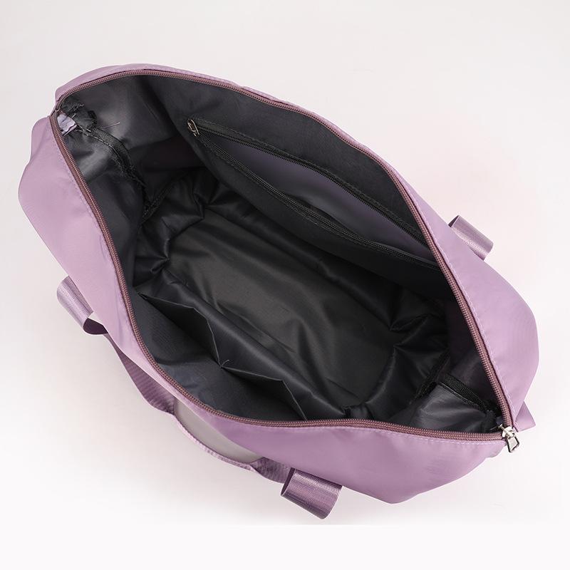 Short-Distance Sports Fitness Bag Wet And Dry Separation Travel Bag Foldable Handbag Boarding Bag Outdoor Luggage Storage Bag
