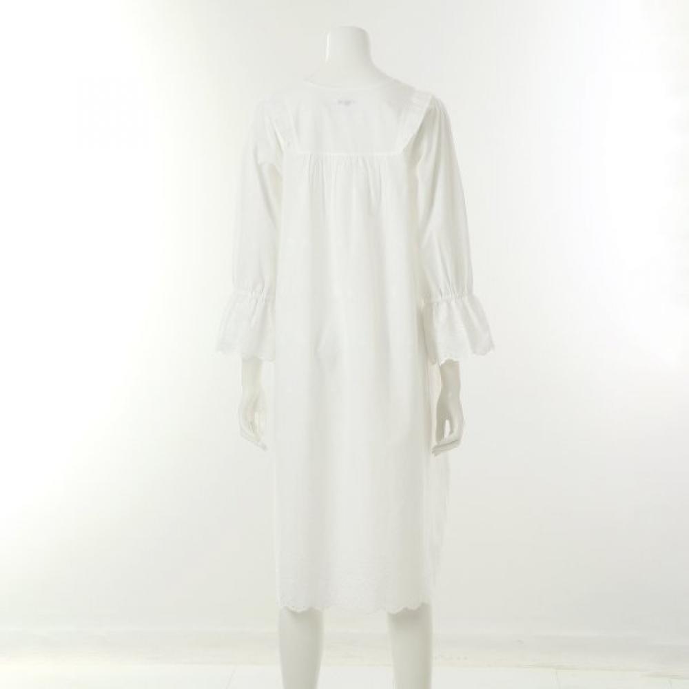 Venus Solid Lace Nightdress Vgna209a