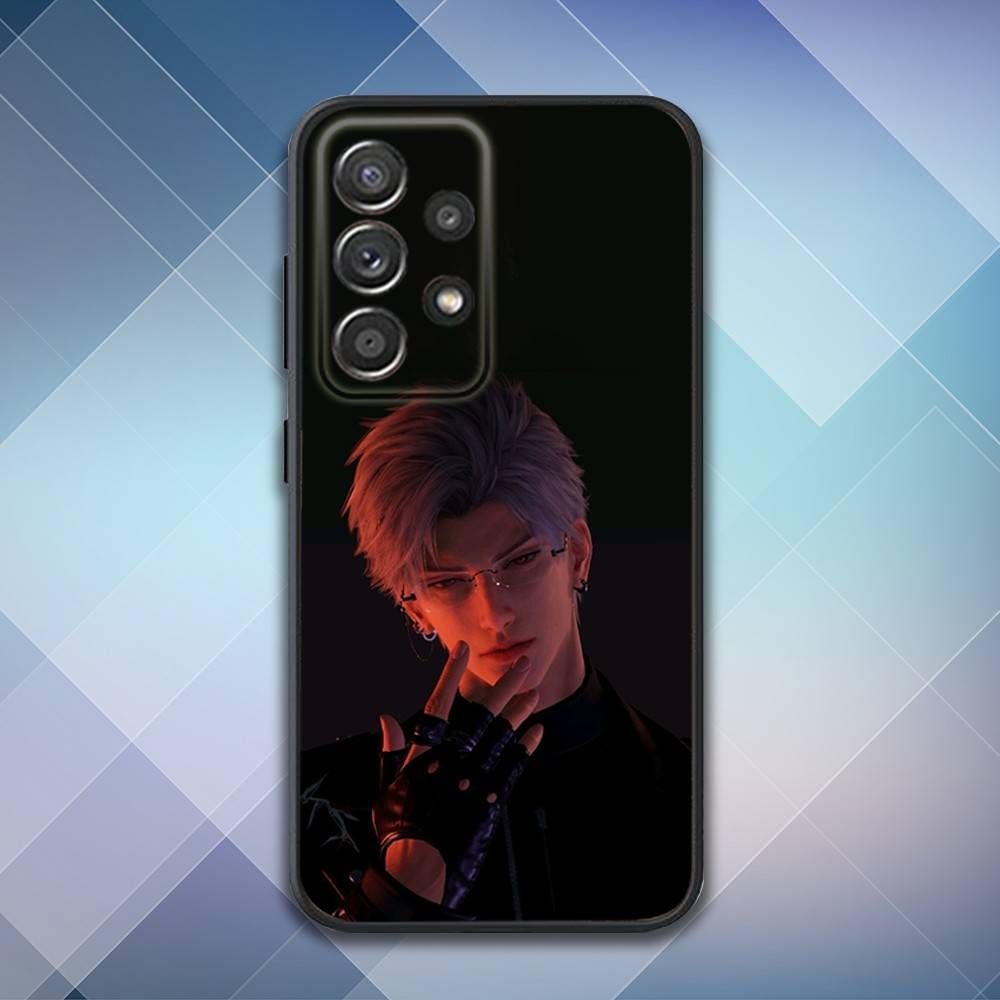 Sylus Love And Deep Space Phone Case For Samsung S25,S24,S21,S22,S23,S30,Ultra,S20,Plus,Fe,Lite,Note,10,9,5G Black Cover