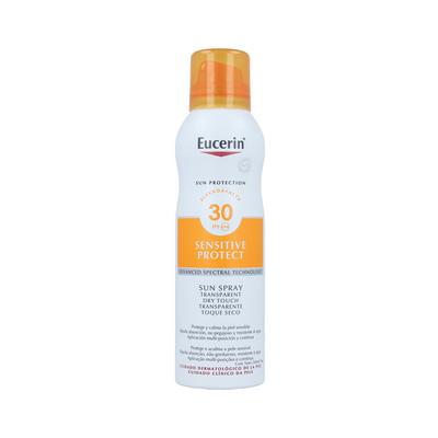 Eucerin - Solkrem Spray Transparent Dry Touch Sensitive Protect SPF 30 - 200 ml -