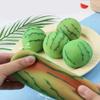 Squishy Artificial Fruit Watermelon Squeeze Toys - Slow Rebound Red Vent Ball Kids Adult Stress Relief Decompression Toy