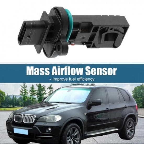 Mass Airflow Sensor Single  For BMW X5 2011-2013 Black 5 P