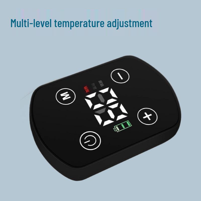 Cross-Border Electric Knee Brace: Adjustable Heating & Vibration Massager for Soreness Relief and Cold Legs.