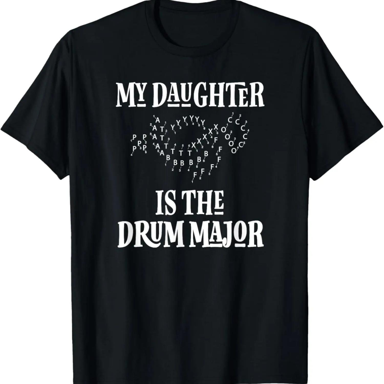 

Drum Major Daughter T-shirt Marching Band Mom Tee XXXXXL