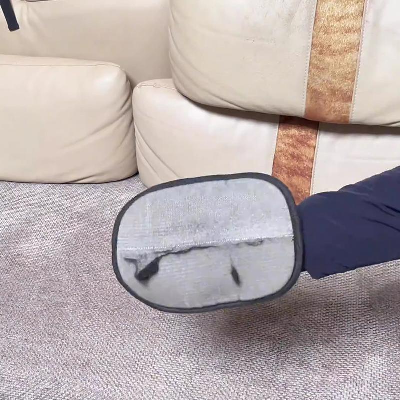 Neue Hundepflegehandschuhe, statische Entstaubungsbürste, Tierhaarentfernerbürste zum Entfernen von Hunde- und Katzenhaaren von Sofa, Teppich und Kleidung