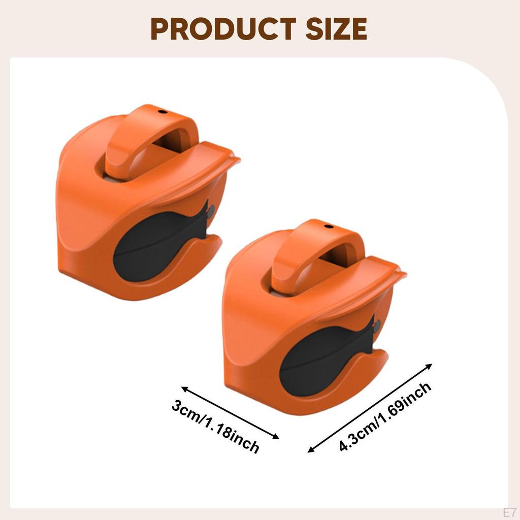 2 Fishing Rod Clamps, Beach Holders, Practical And Portable Clamps.