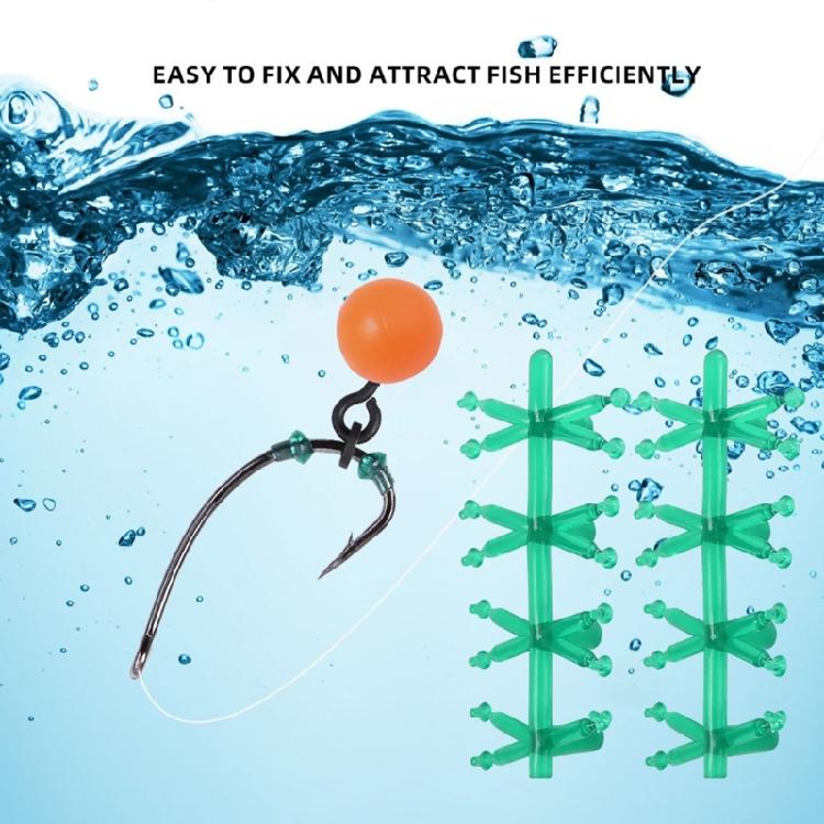 10pack PVC Fishing Beads Soft Baits Stoppers Simple Installation For Competition Leisures Fishing