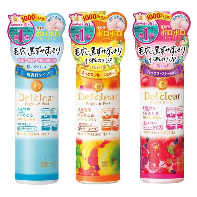 Meishoku Brilliant Colors - Пилинг-желе для лица с фруктами Detclear Mixed Berry - 180ml