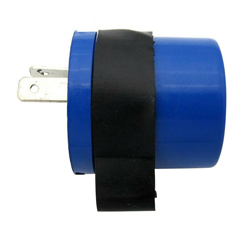 4pcs LED Flasher Turn Signal Controller DC 6V 12V 2 Pin Frequency Relay Turn Signal Indicator Fix Motorcycle Flasher Universal