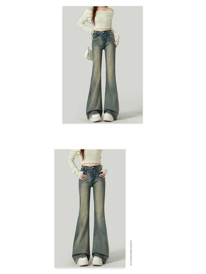 Jeans Évasés Épicés Taille Haute pour Femme - Coupe Petite, Amincissants, Polyvalents Printemps/Été 2026.