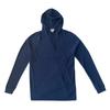 Waffle Pullover Hoodie Solid Color Long Sleeve Sweatshirt Men Hoodies Navy-Blue TB0A2B8K-433
