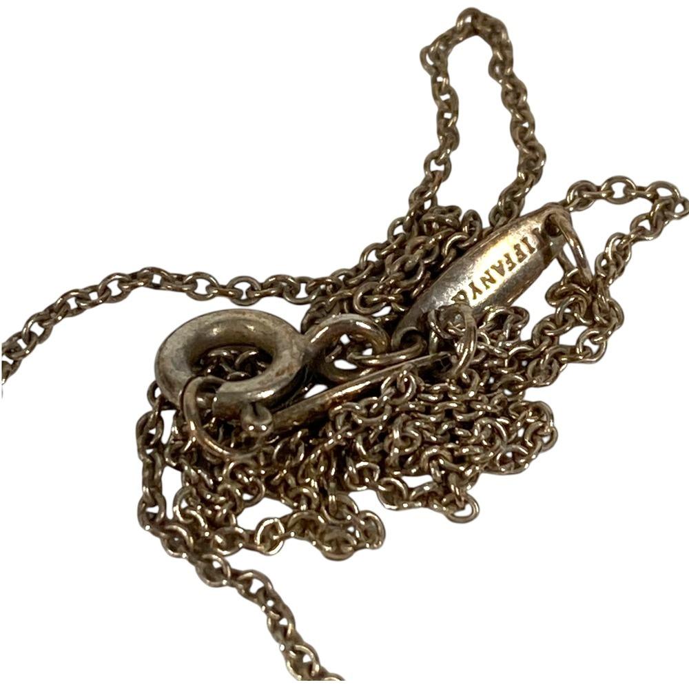 TIFFANY&Co. Accessories By the Yard 1PD Diamond Chain Necklace AG925 Silver