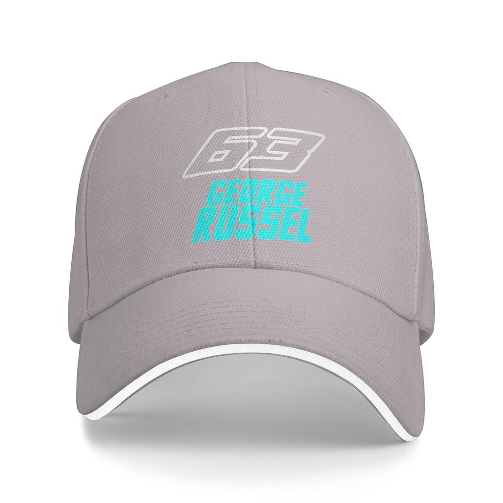 Frühling George Russell Baseballkappe Wandern Angeln Vintage Design Sonnenschutz Truckerhut Unisex Damen Hochwertige Snapback Kappe