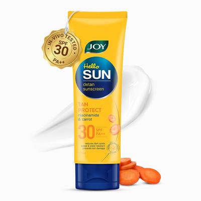 Joy Broad Spectrum SPF 30 Face & Body Sunscreen (120ml) | INVIVO Tested | Sunblock & Anti Tan Sunscreen For Normal To Oily Skin | Lightweight, No