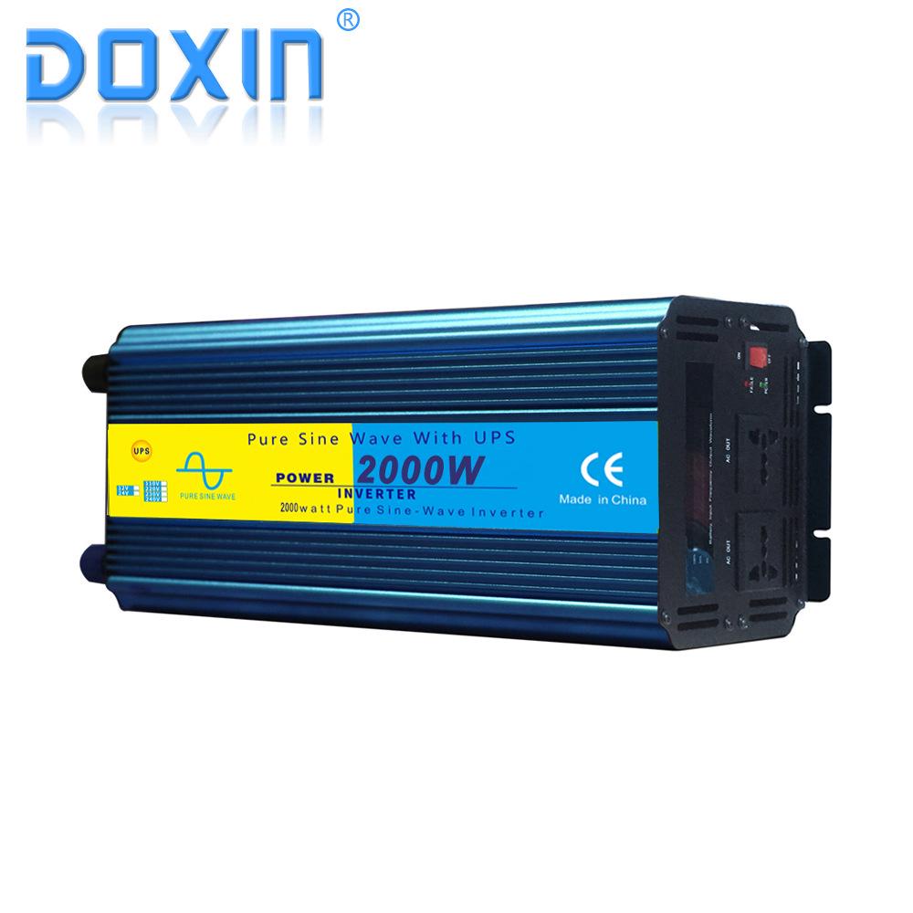 2000W Pure Sine Wave Bidirectional UPS Inverter with Charging Function