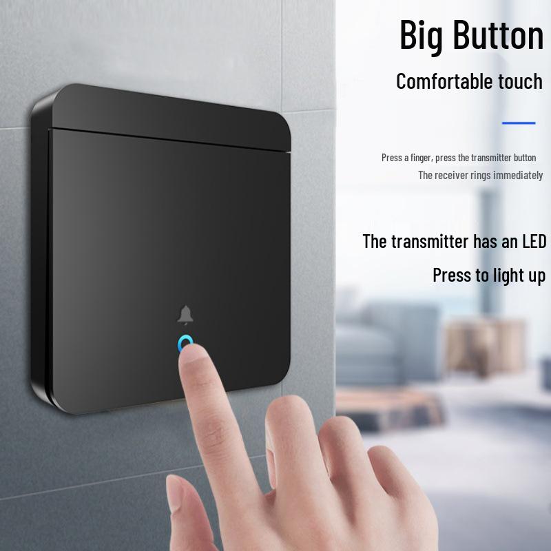 Two-in-Three Wireless Doorbell with Remote Control - EU, UK, AU Specs