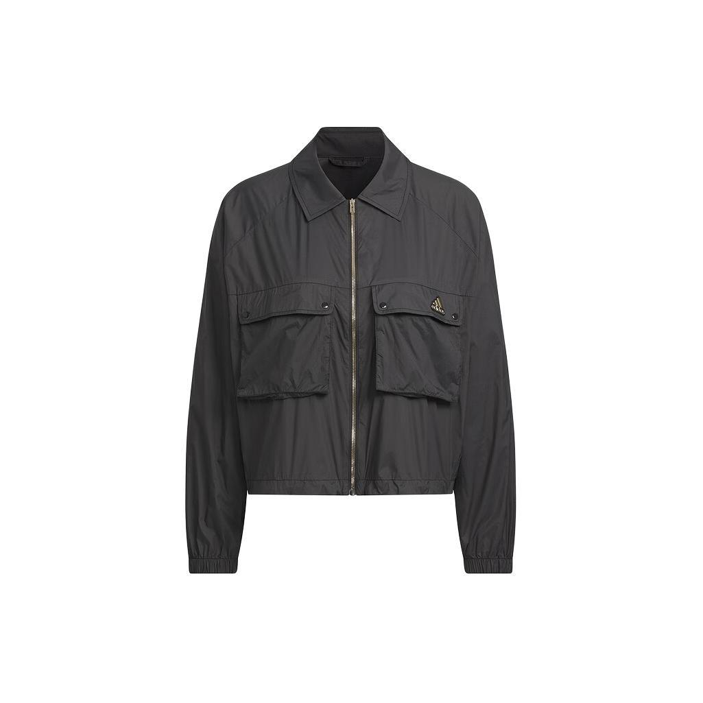 (WMNS) adidas Modern Tech Sport Jacket Asia Sizing Black Women s JI9799 XL