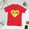 El Chapulín Colorado Mexican Superhero 70's Parody Funny Short-Sleeve Unisex T-shirt Mens Kids Womens