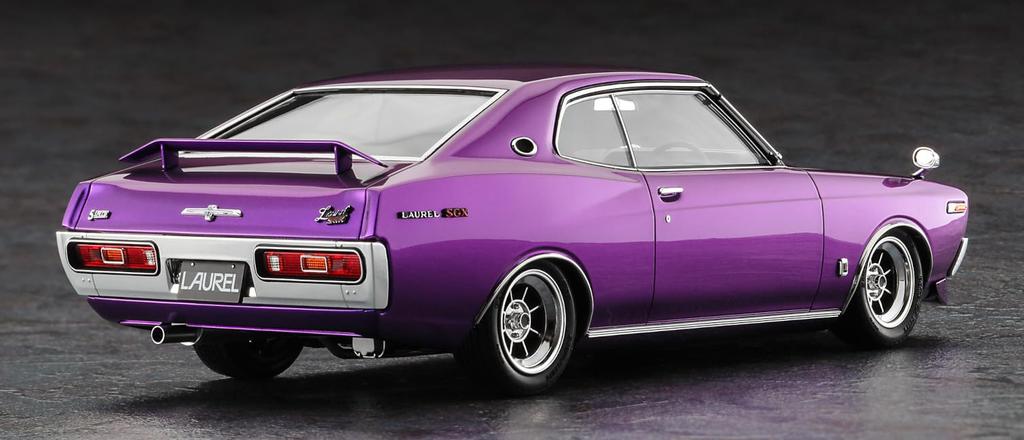 Hasegawa Nissan Laurel HT 2000SGX Late Model Plastic Model Kit 20820 1/24 (KHC130) (1973) “Custom Version”