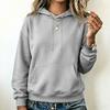 Women's Casual Hoodie with Pockets Loose Fit Pullover Top