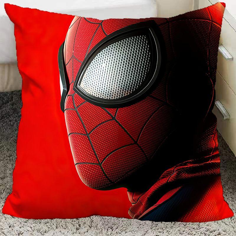 Spiderman Avengers Movie Peripheral Pillow Double-Sided Bedside Pillow Cushion