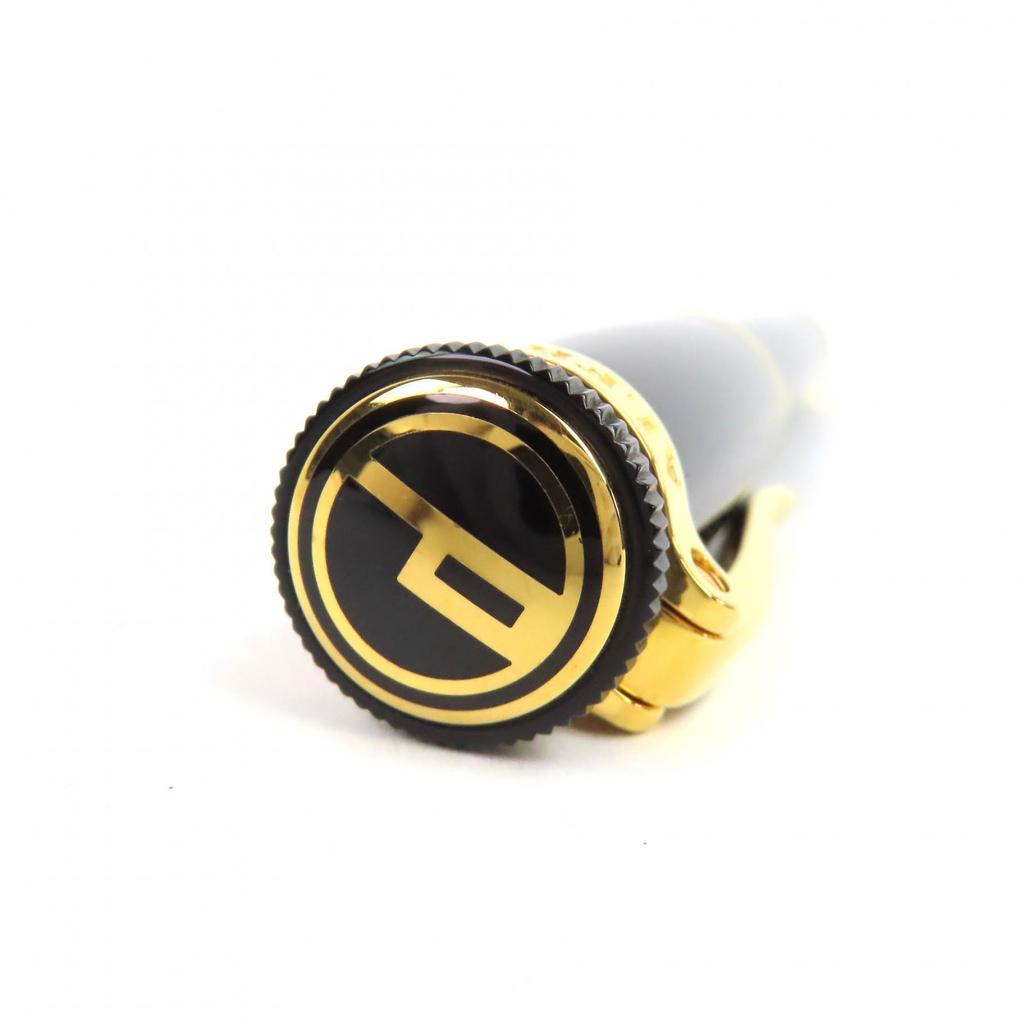 Excellent Dunhill Ballpoint pen Sentryman logo twist black mens Used
