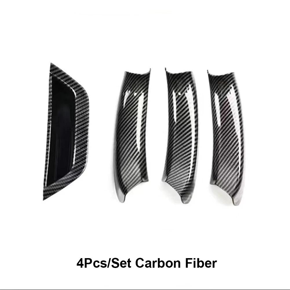 Pentru BMW X3 X4 F25 F26 2010 2011 2012 2013 2014 2015 2016 Panou Mâner Interior Ușă Mașină Capac Tragere ABS Textură Carbon/Negru/Bej