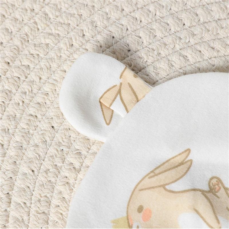 Lovely Newborn Hospital Hat Preemie Boys Girls Beanie Solid with Animal Pattern Infant Baby Hats for Spring Autumn Gift