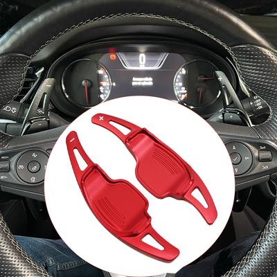 Car Steering Wheel DSG Shift Paddles Extension Shifters Stickers for Opel Vauxhall Insignia 2011-2013 2014 2015 2016 2017