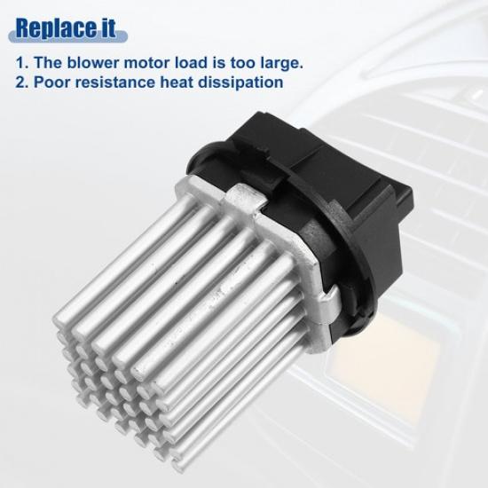Pack of 1 for Volvo XC60 2010-2017 30767040 HVAC Blower Motor Resistor Heater
