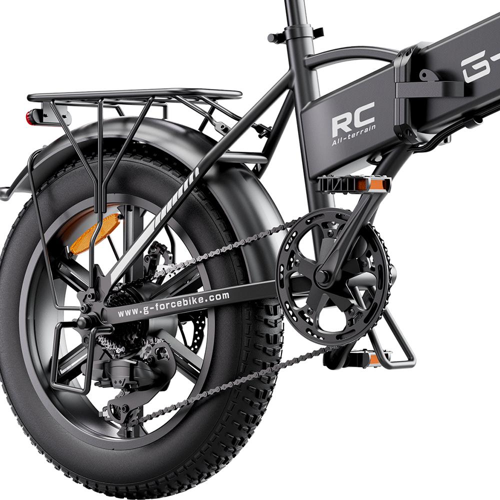 G-FORCE RC 48V15Ah Battery Folding Electric Bicycle 750W Motor 45KM/H Top Speed 20 Inch  Fat Tires City Commuting E-Bike