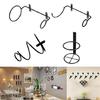 Wall Mount Wine Rack for Single Wine Bottle Holder for Home Bar Kitchen Storage