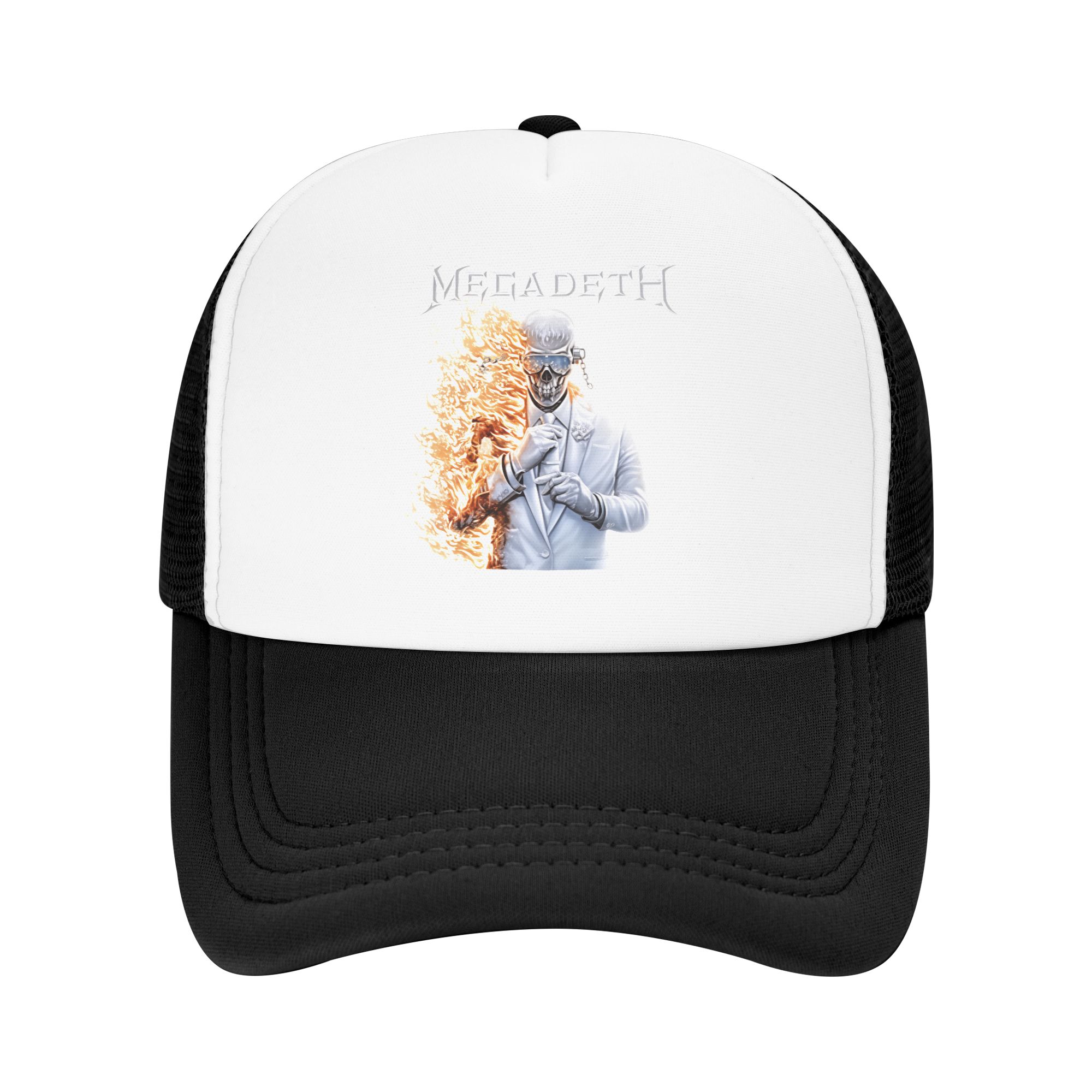 

Summer Sun Hats Megadeths New album tour 2026 Baseball Cap Sun SunProof Trucker Hat Couple Casual Hunting Camping Snapback Cap One Size