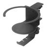 Headphone Stand Cup Holder Universal 2 In 1 360 Degree Rotate Headset Hanger Water Cup Holder for