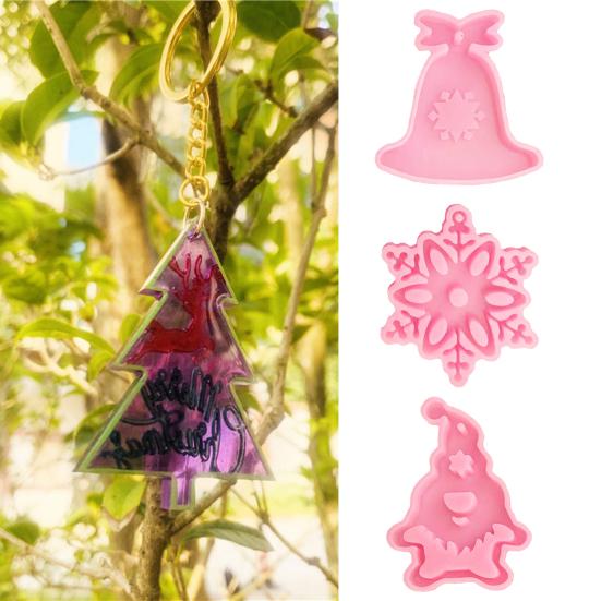 

Форма из смолы, долговечная DIY ремесла, силикагель, брелок для украшения, эпоксидная форма для подарков